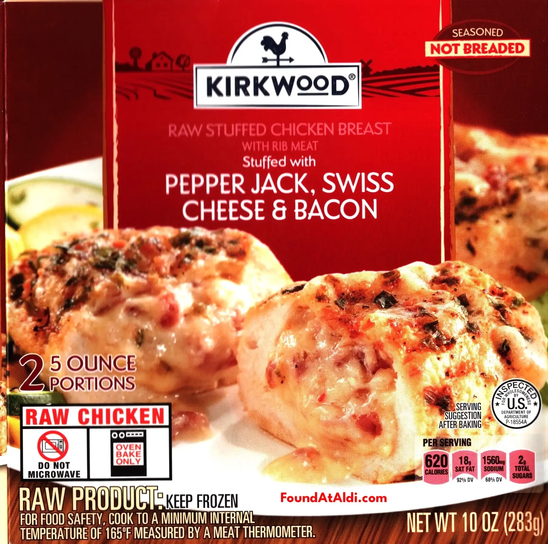 Kirkwood Raw Stuffed Chicken Breast