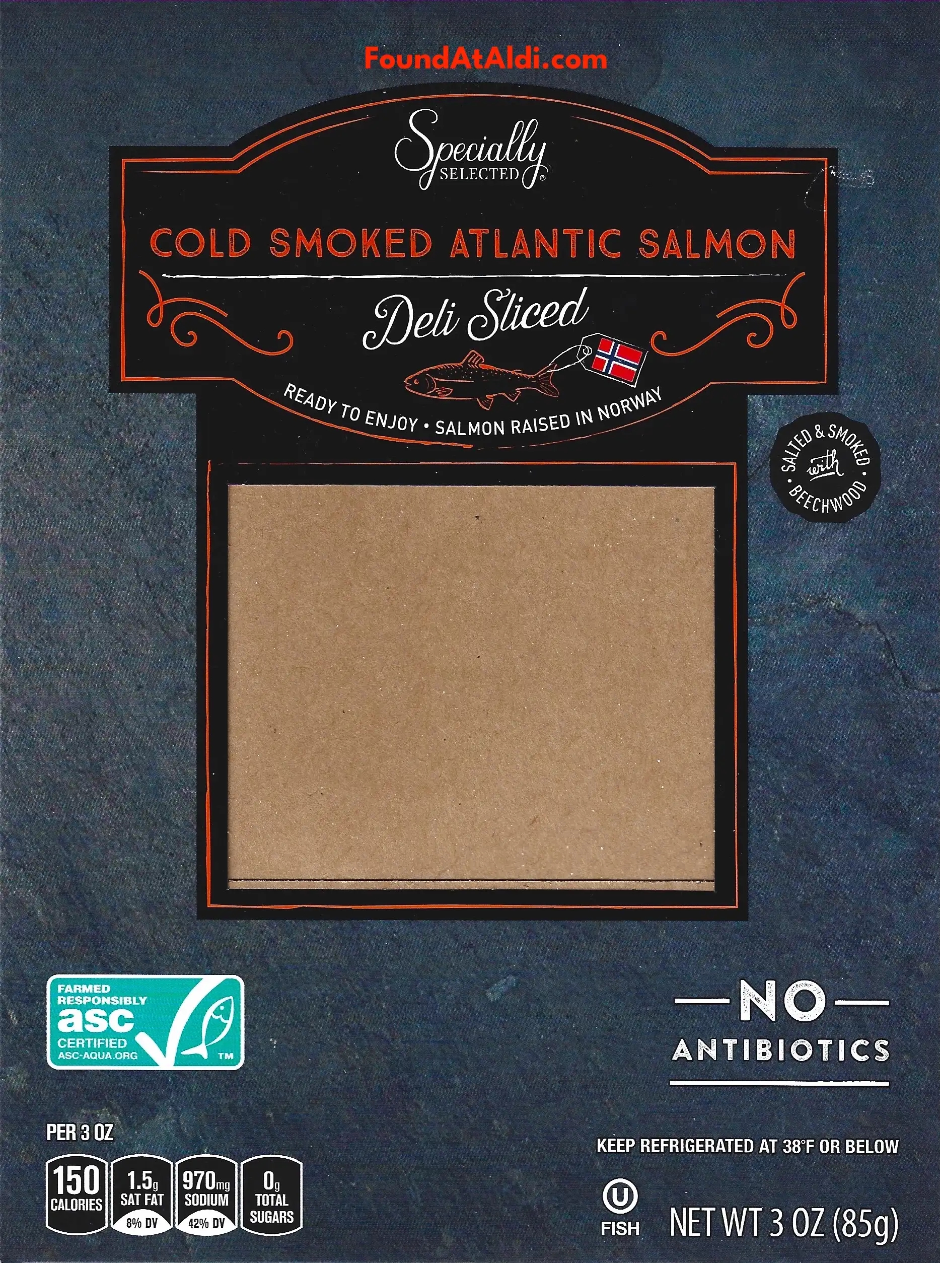 Specially Selected Cold Smoked Atlantic Salmon