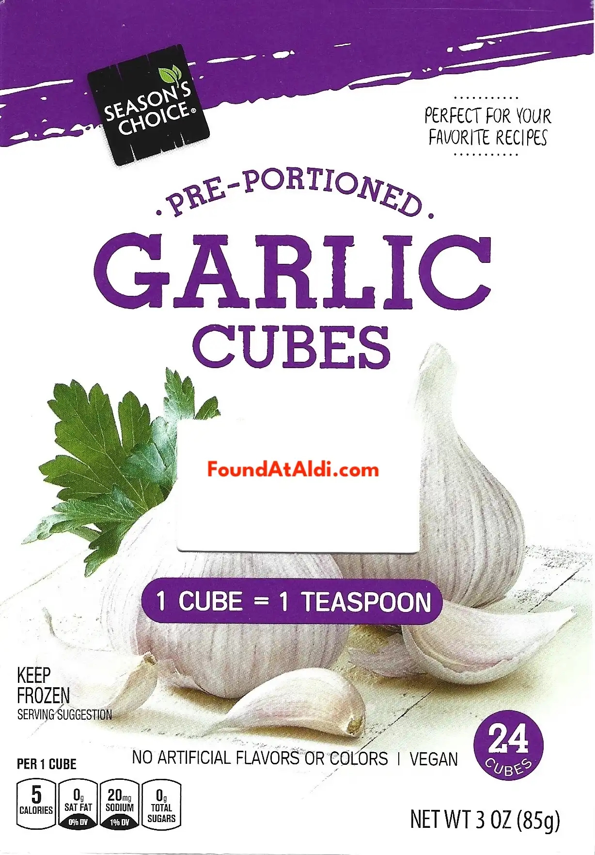 Season's Choice Garlic Cubes