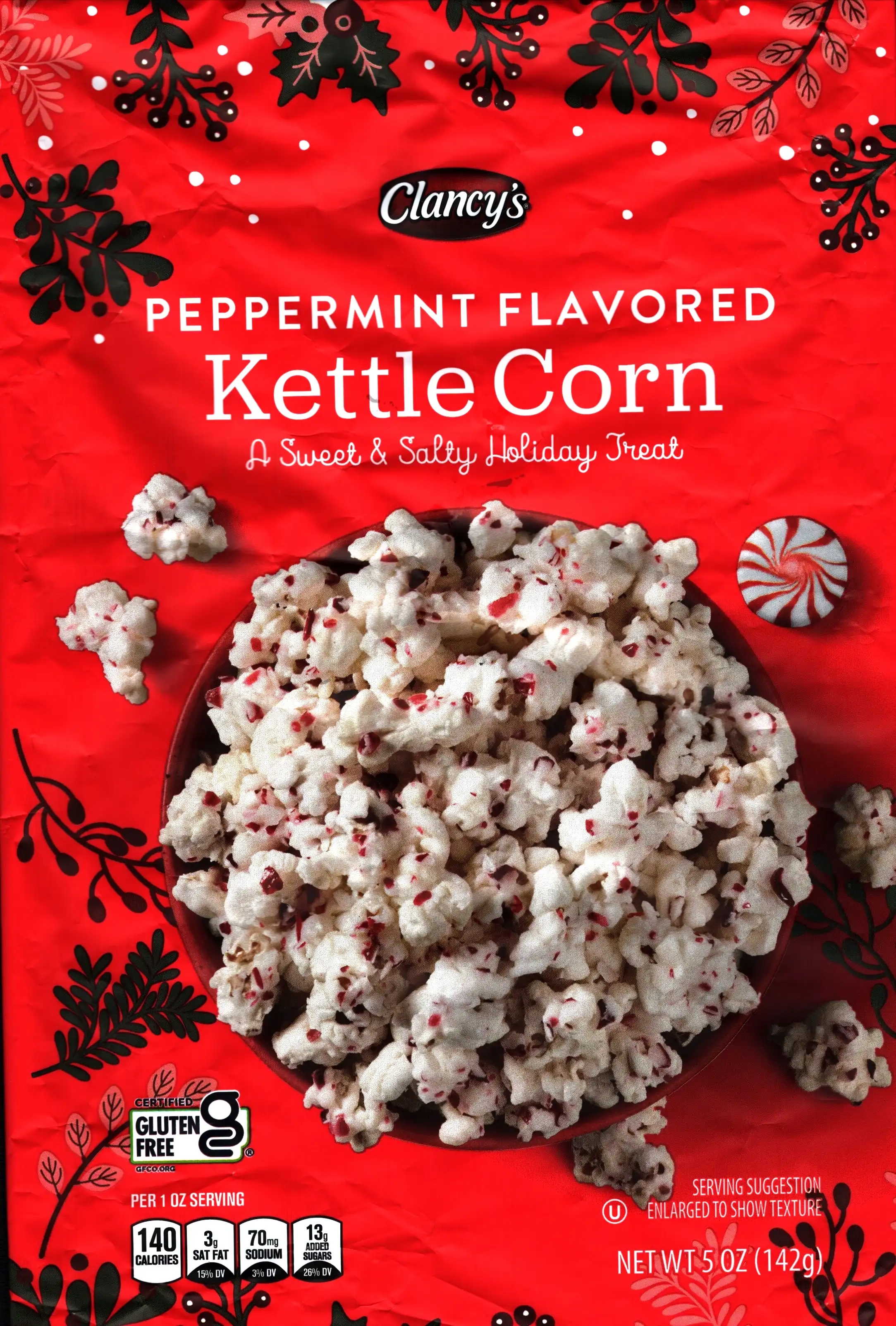 Clancy's Peppermint Flavored Kettle Corn