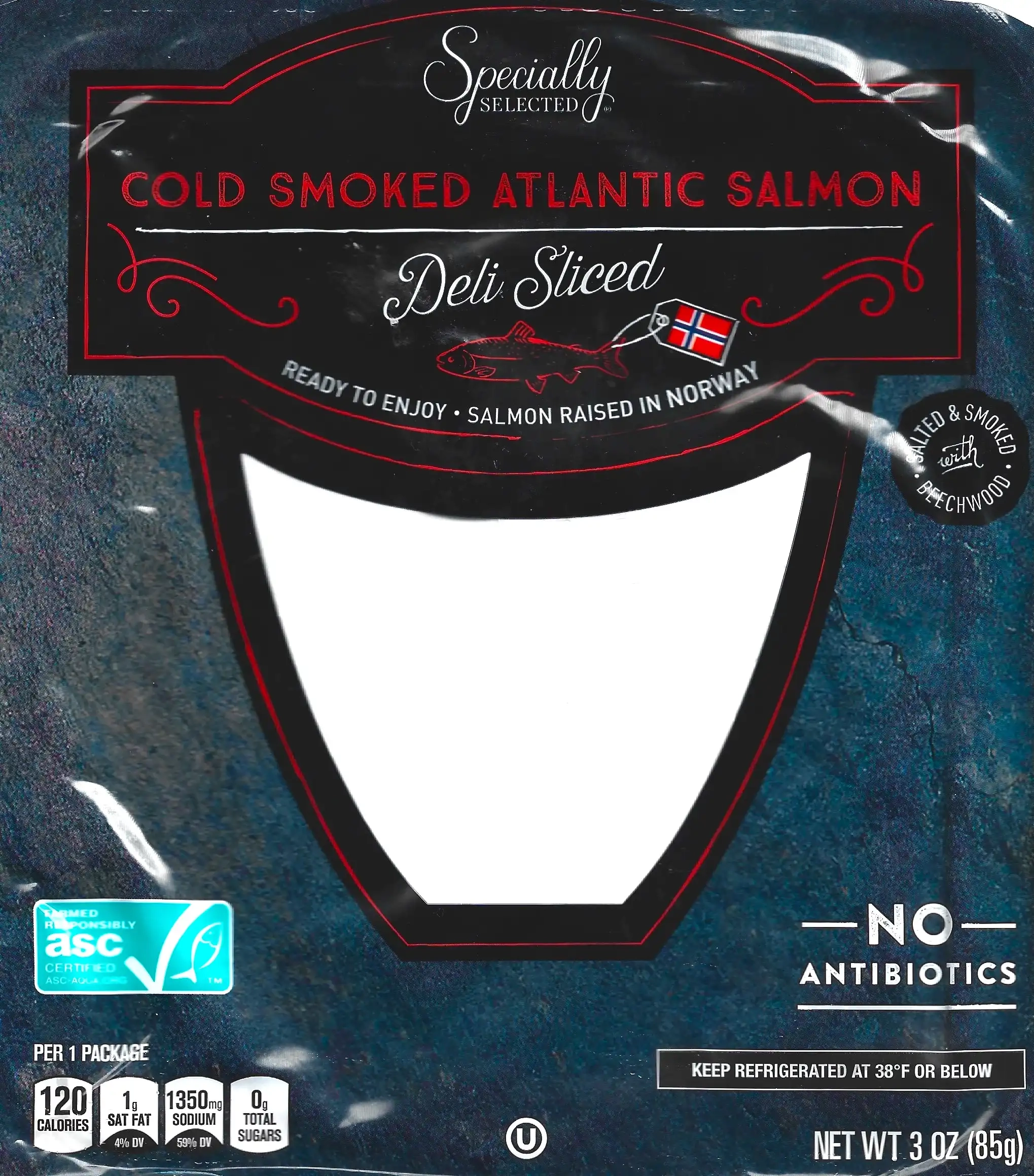 Specially Selected Cold Smoked Atlantic Salmon