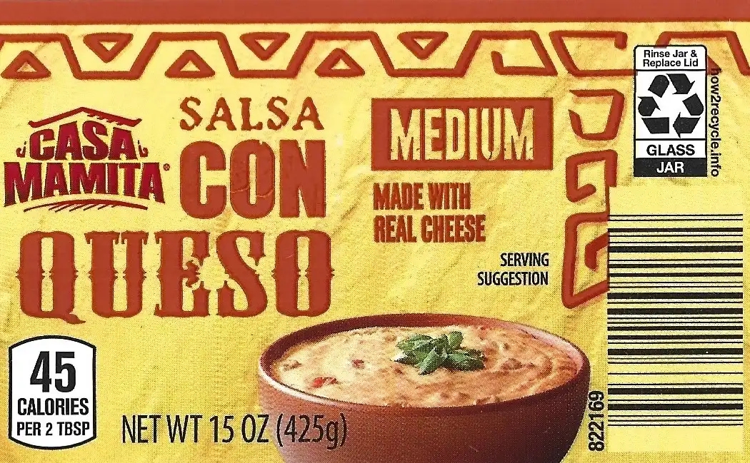 Casa Mamita Salsa Con Queso