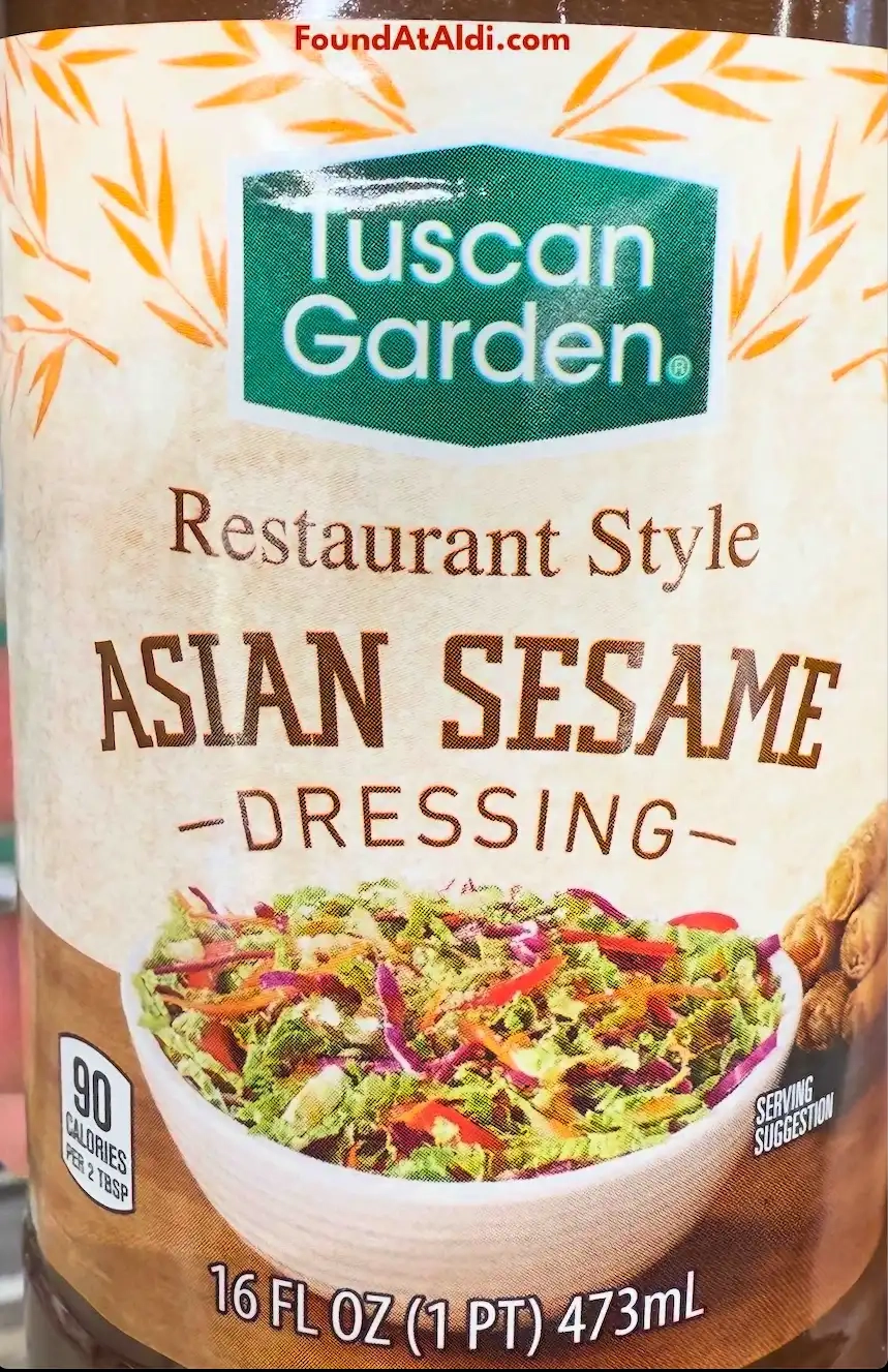 Tuscan Garden Restaurant Style Asian Sesame Dressing