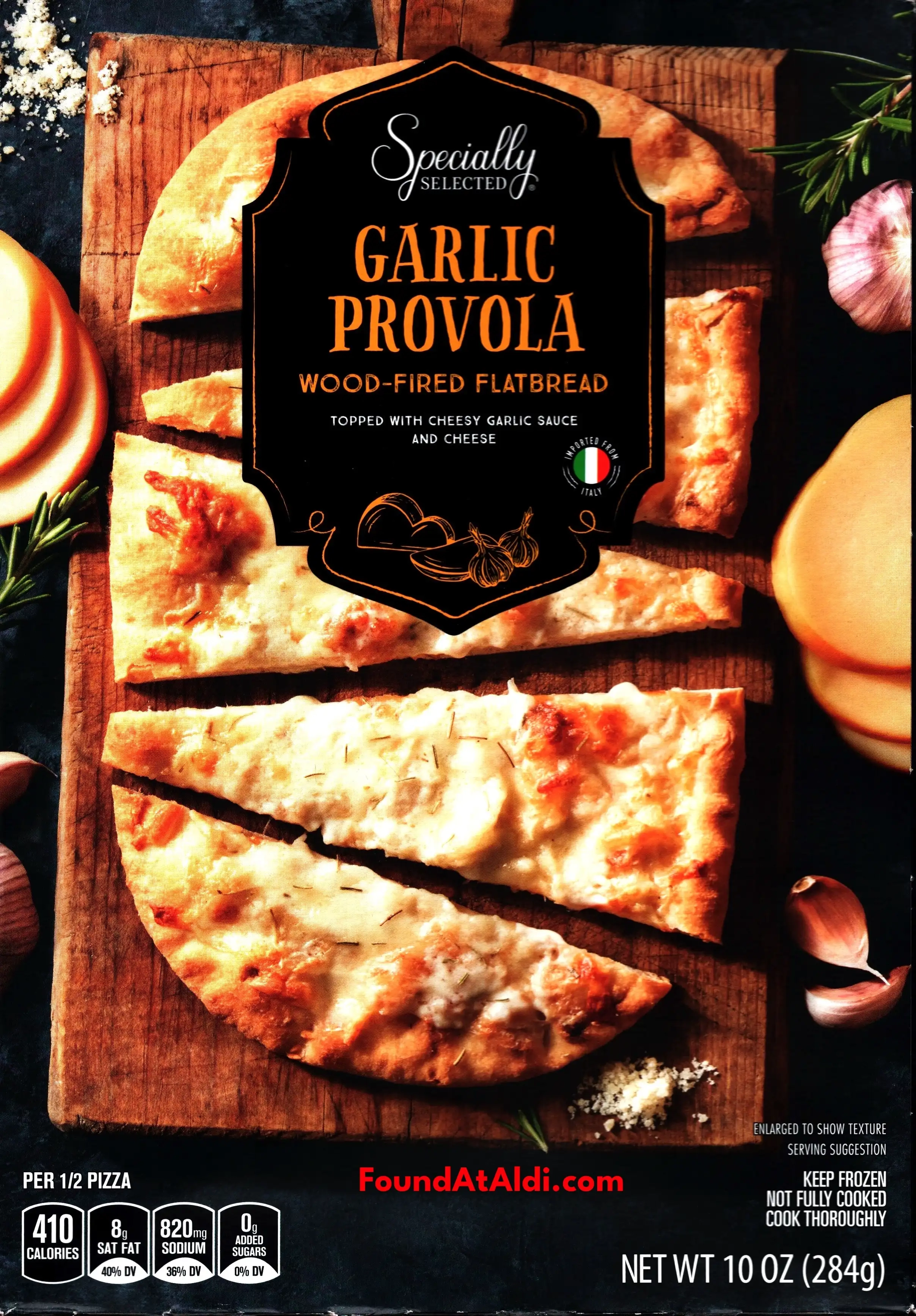 Specially Selected Garlic Provola Wood-Fired Flatbread