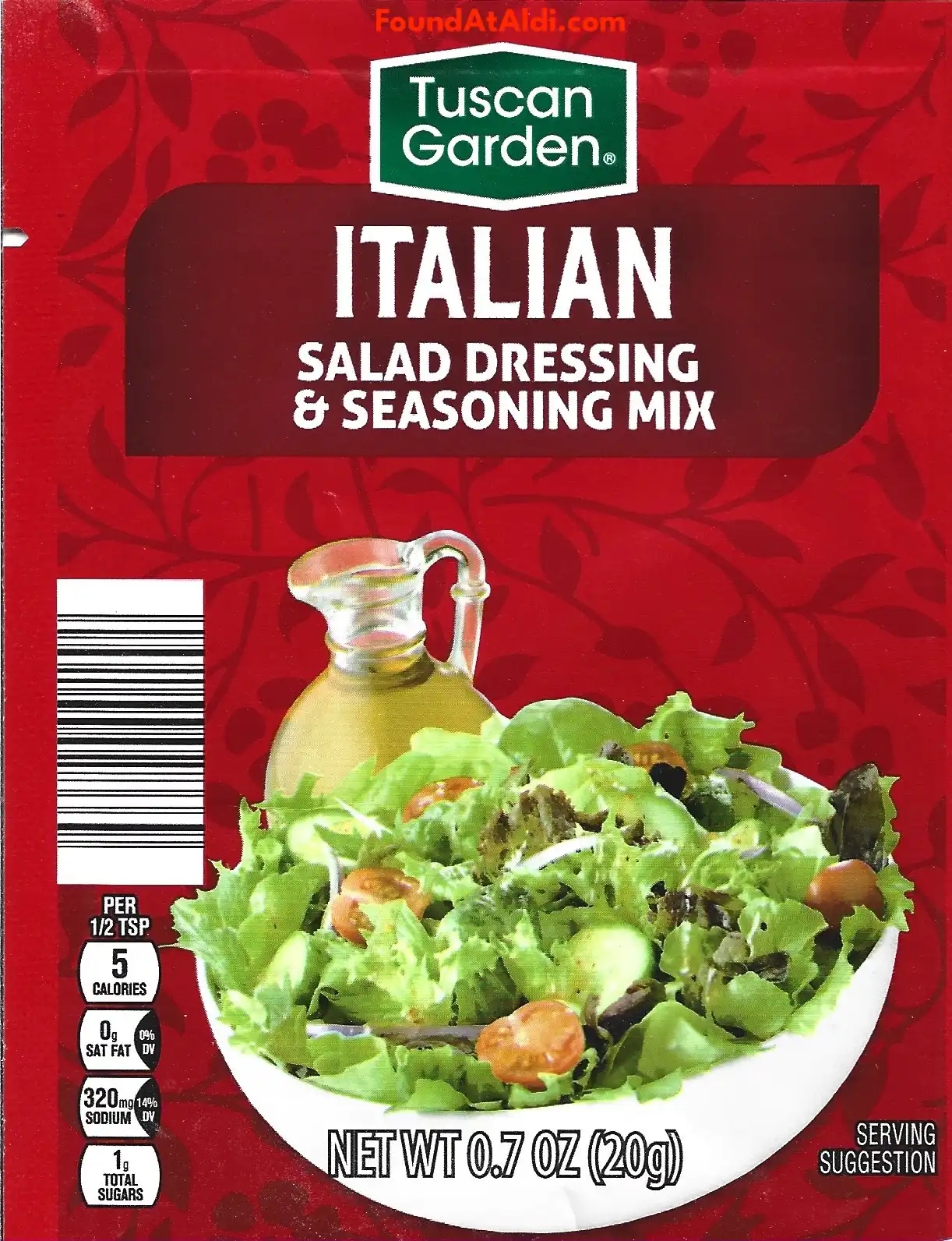 Tuscan Garden Italian Salad Dressing & Seasoning Mix