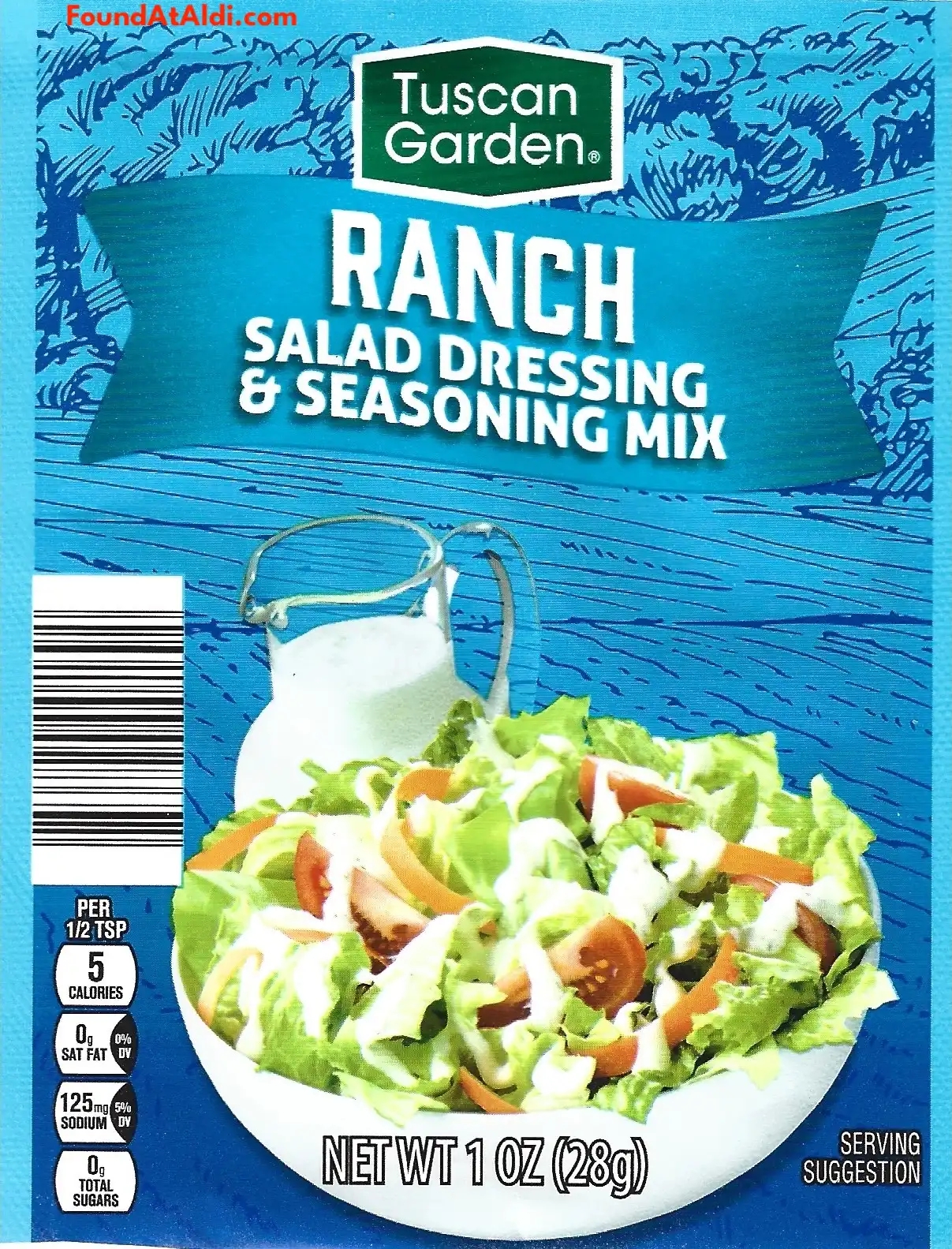 Tuscan Garden Ranch Salad Dressing & Seasoning Mix