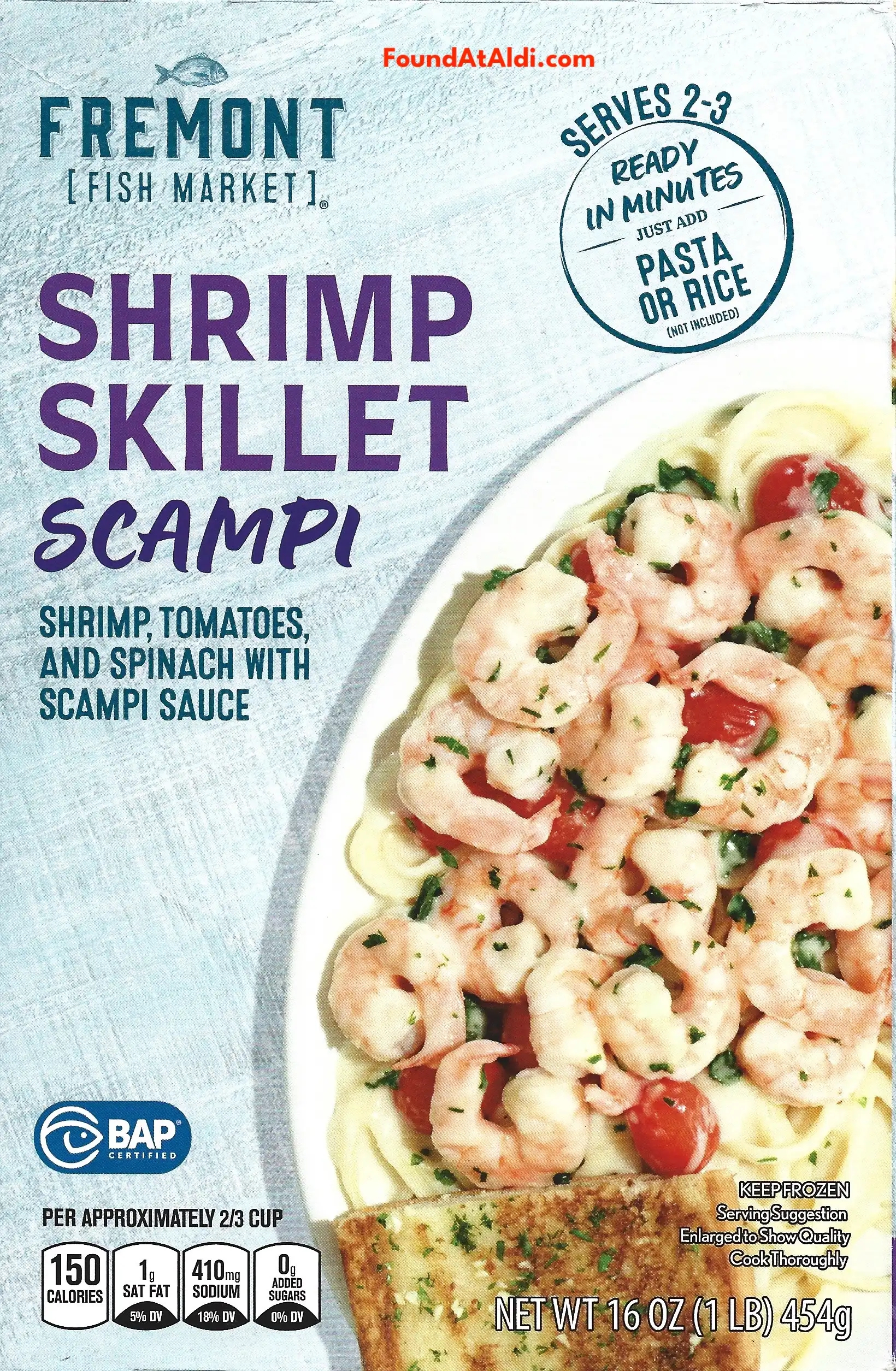 Fremont Fish Market Shrimp Skillet Scampi