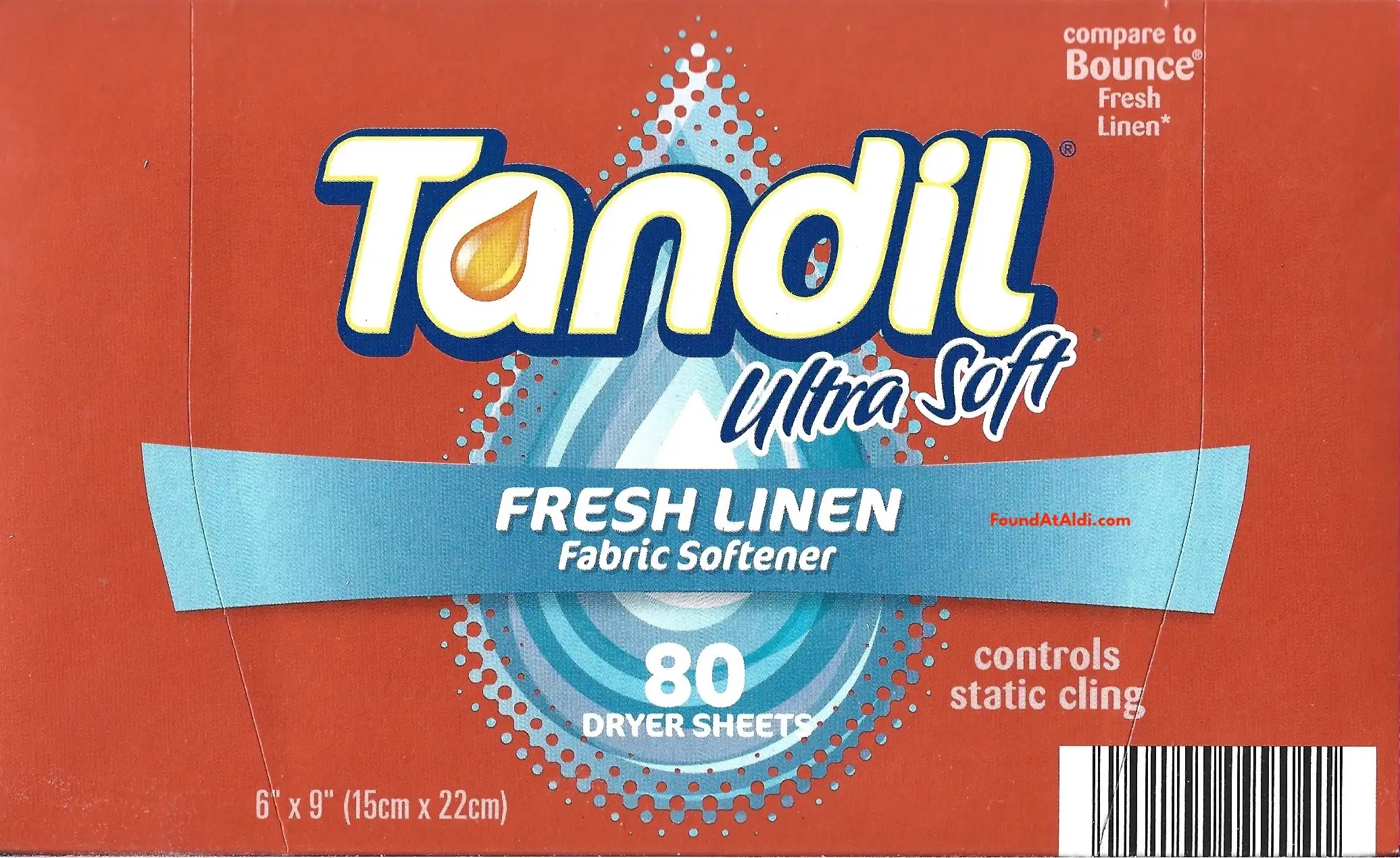 Tandil Ultra Soft Free & Clear Dryer Sheets