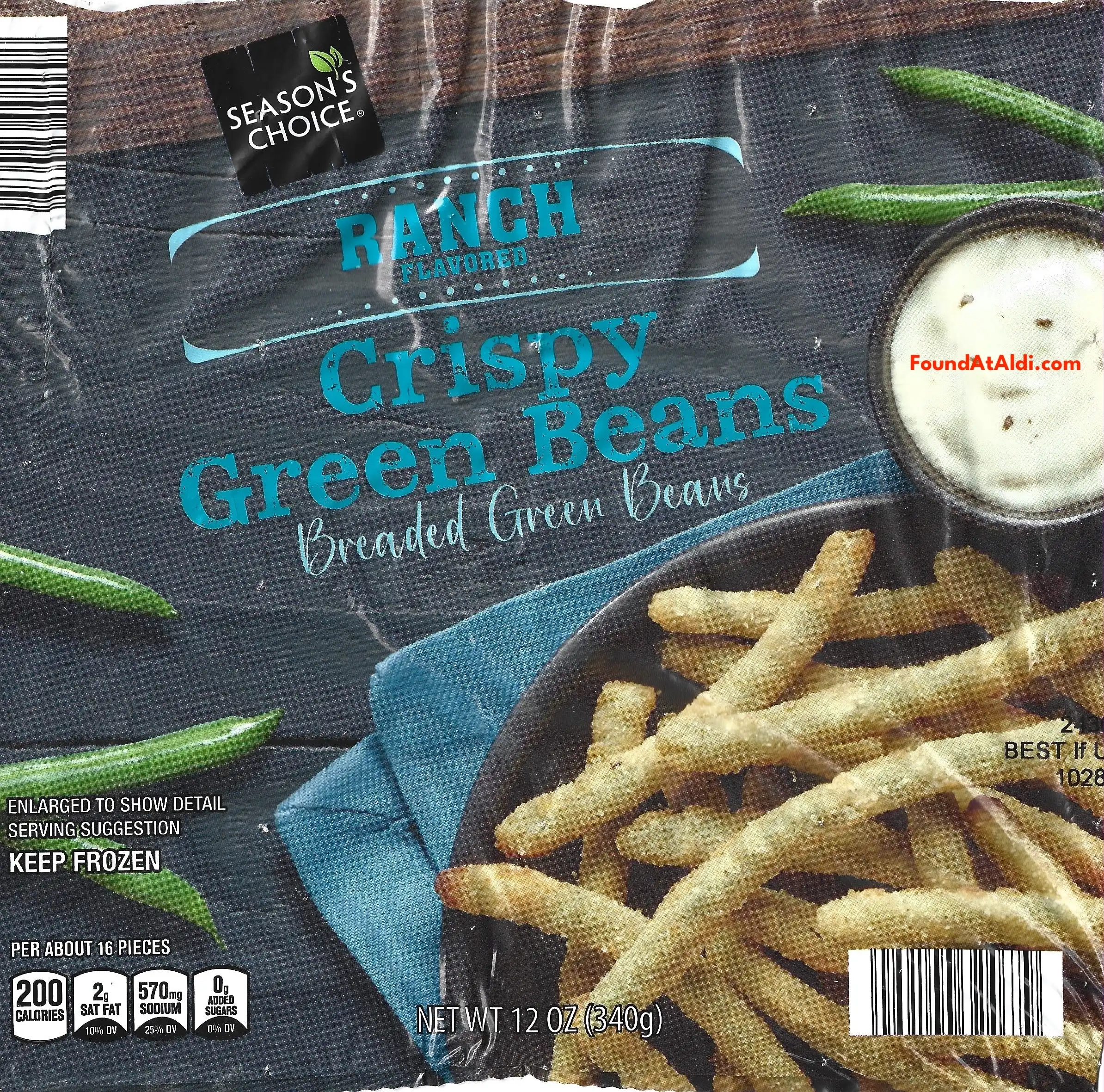 Season's Choice Ranch Flavored Crispy Green Beans Fries