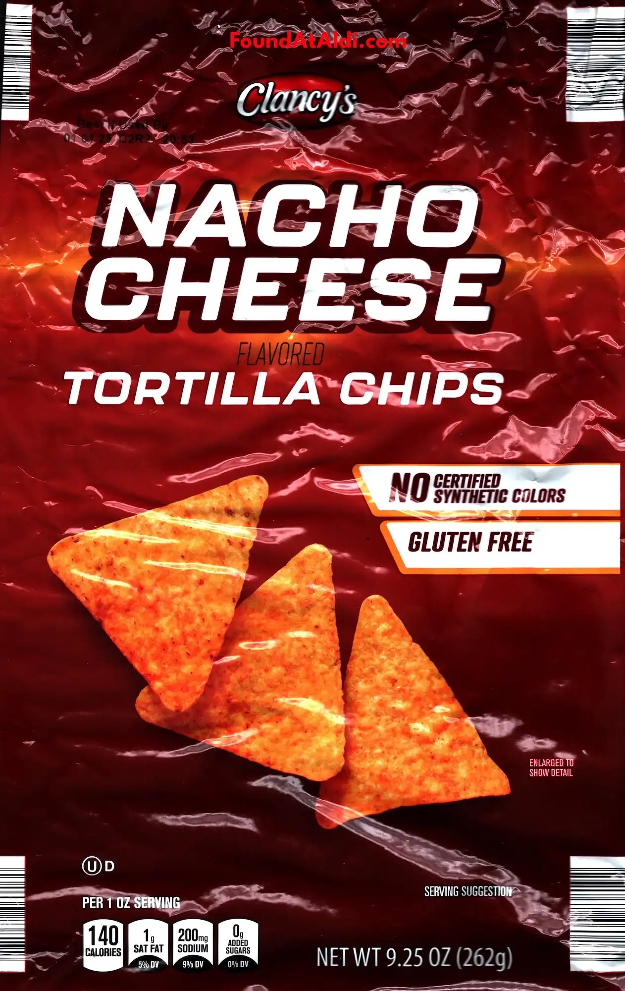 Clancy's Nacho Cheese Tortilla Chips