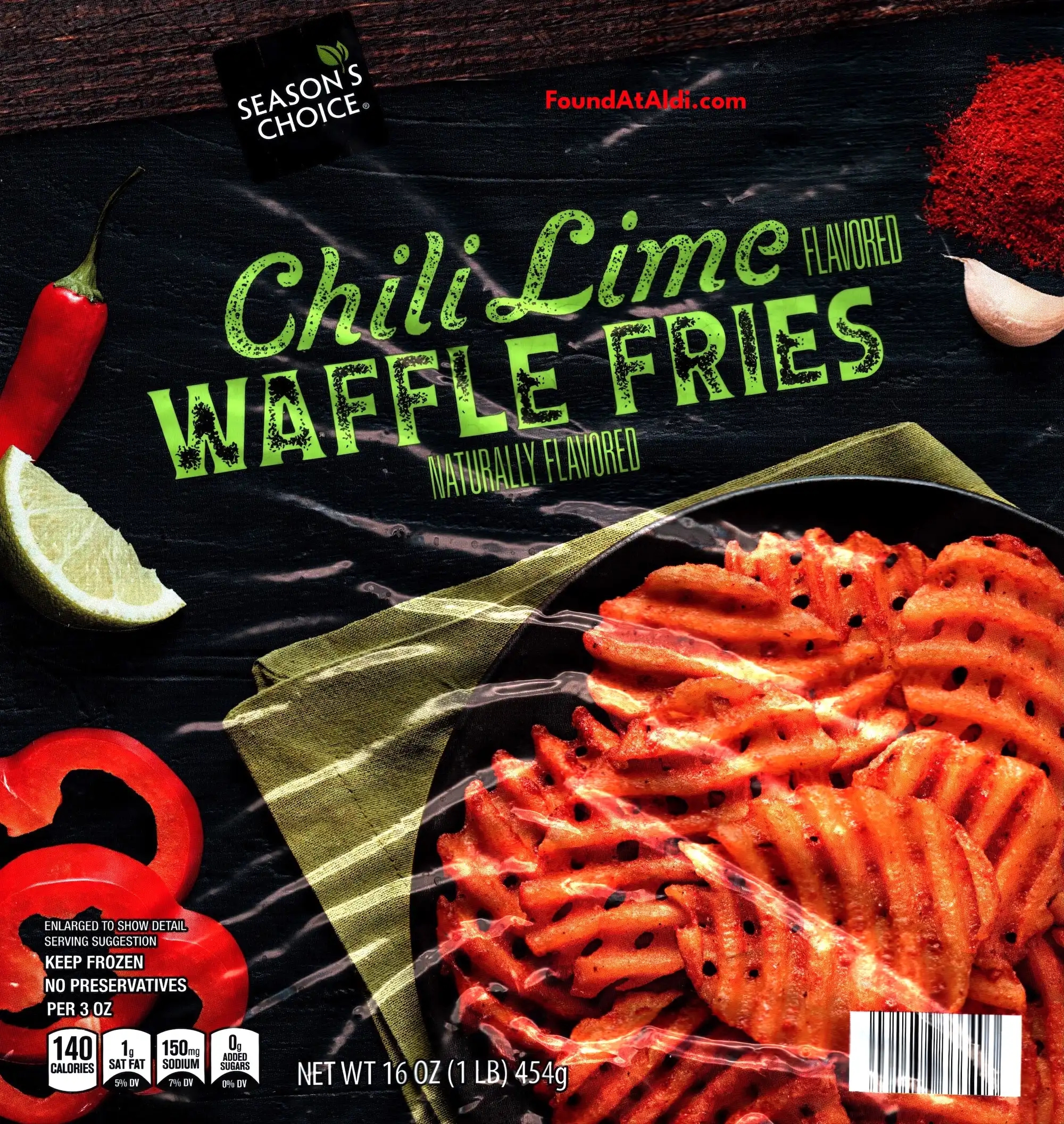 Season's Choice Chili Lime Flavored Waffle Fries