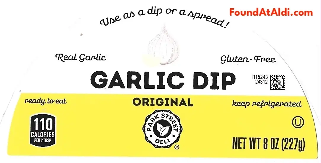 Park Street Deli Original Garlic Dip