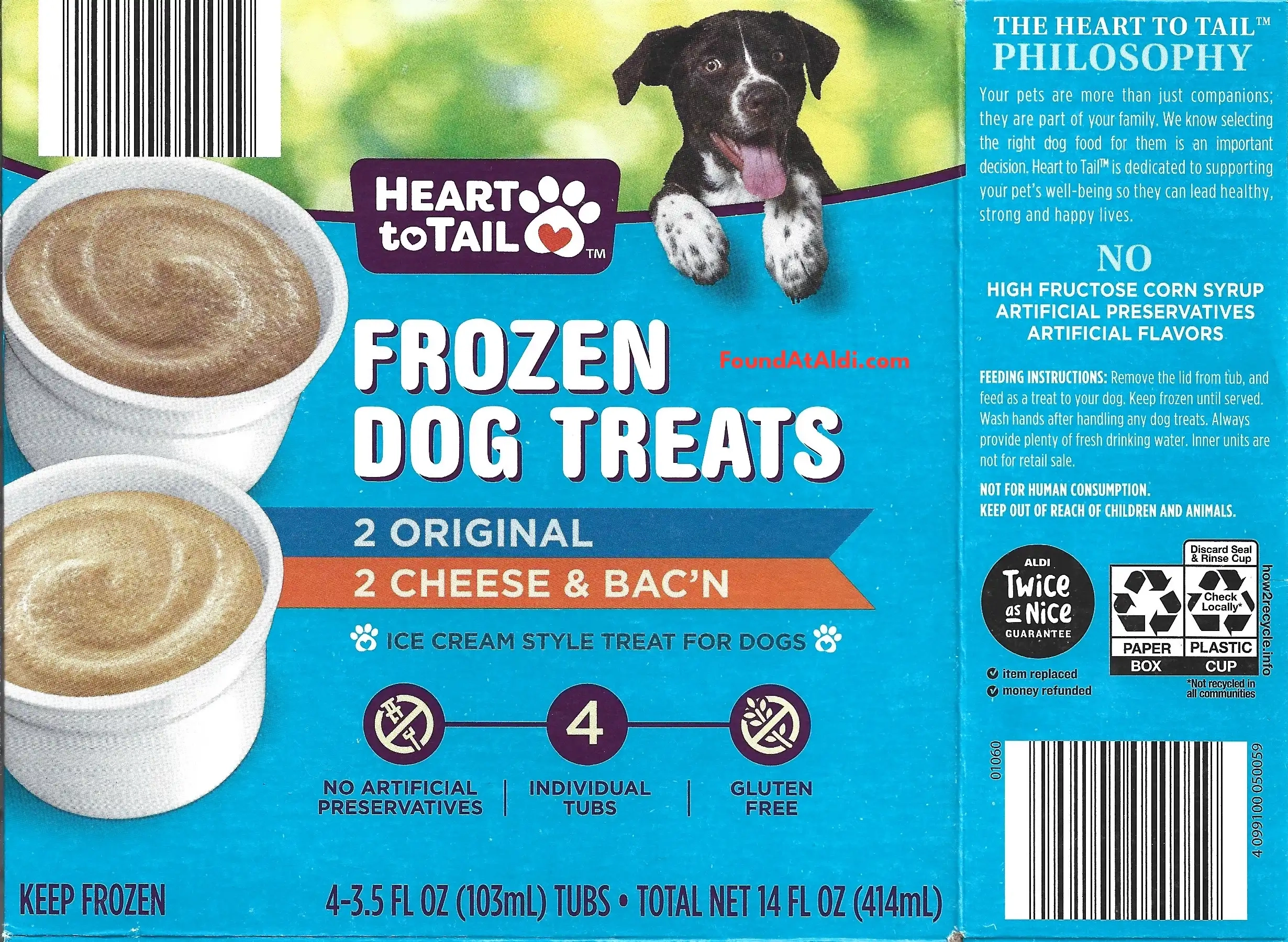Heart To Tail Frozen Dog Treats