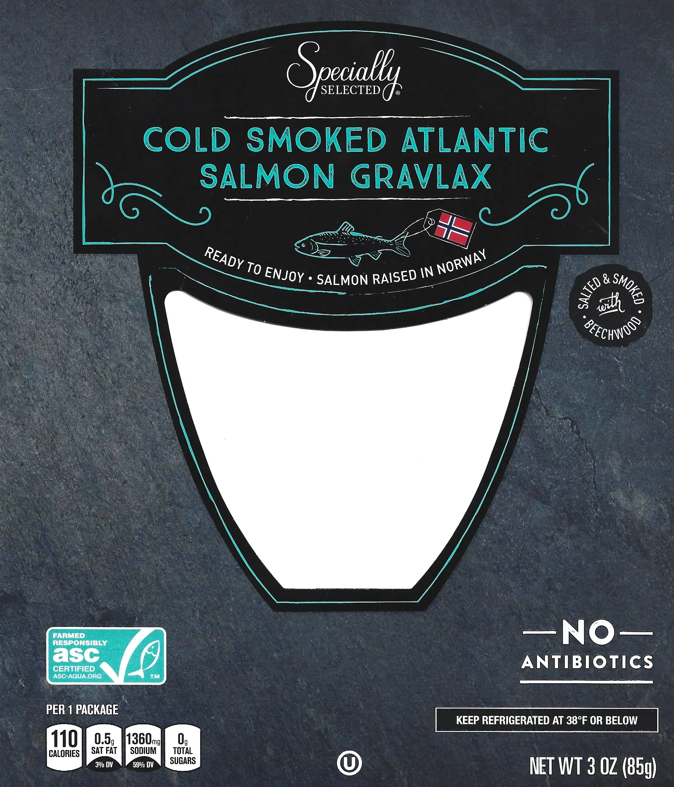 Specially Selected Smoked Atlantic Salmon Gravlax