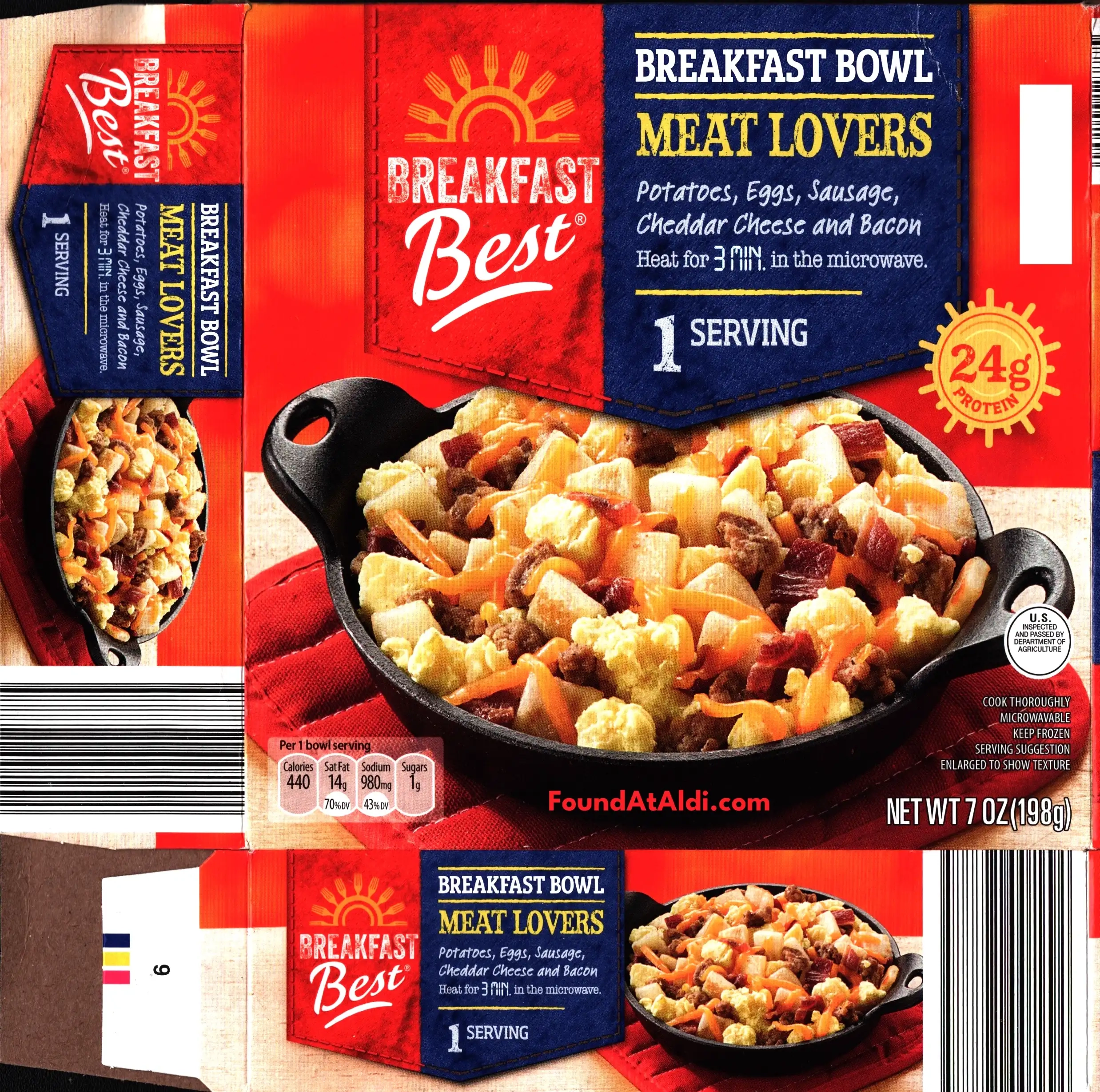 Breakfast Best Meat Lovers Bowl