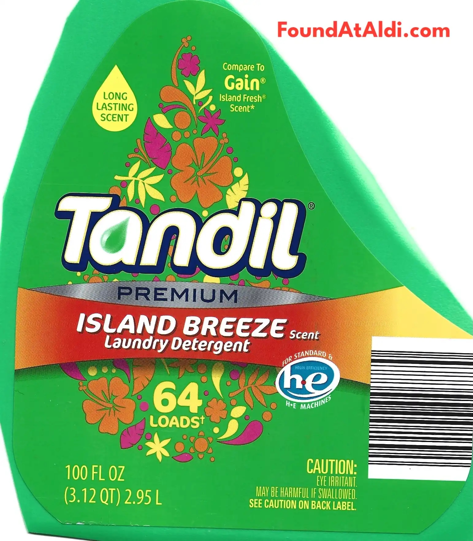 Tandil Premium Island Breeze Scent Laundry Detergent