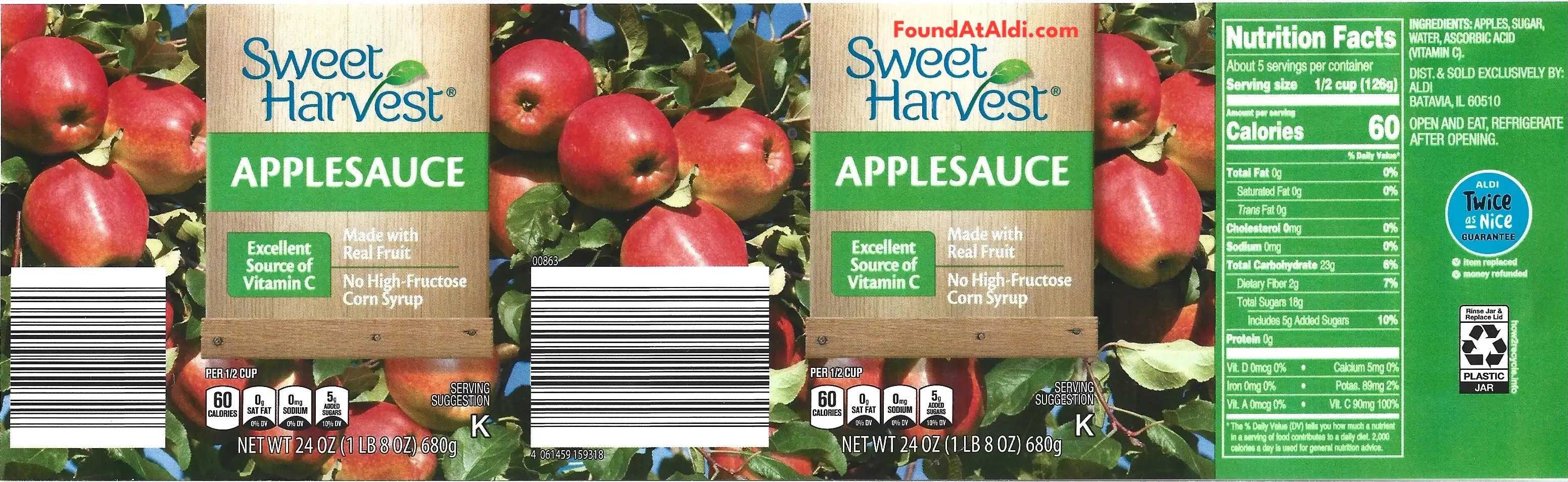 Sweet Harvest Applesauce