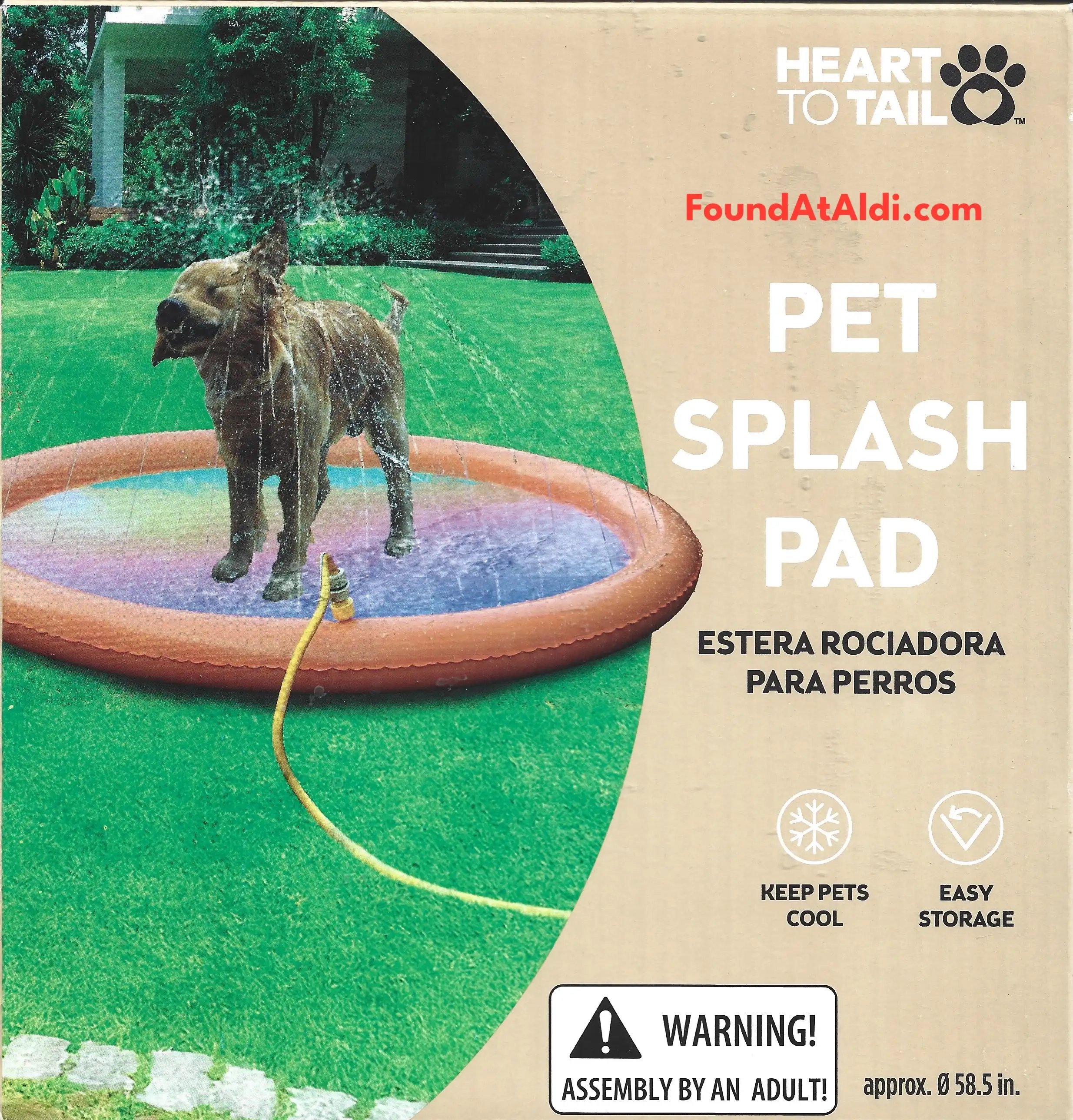 Heart To Tail Splash Pad