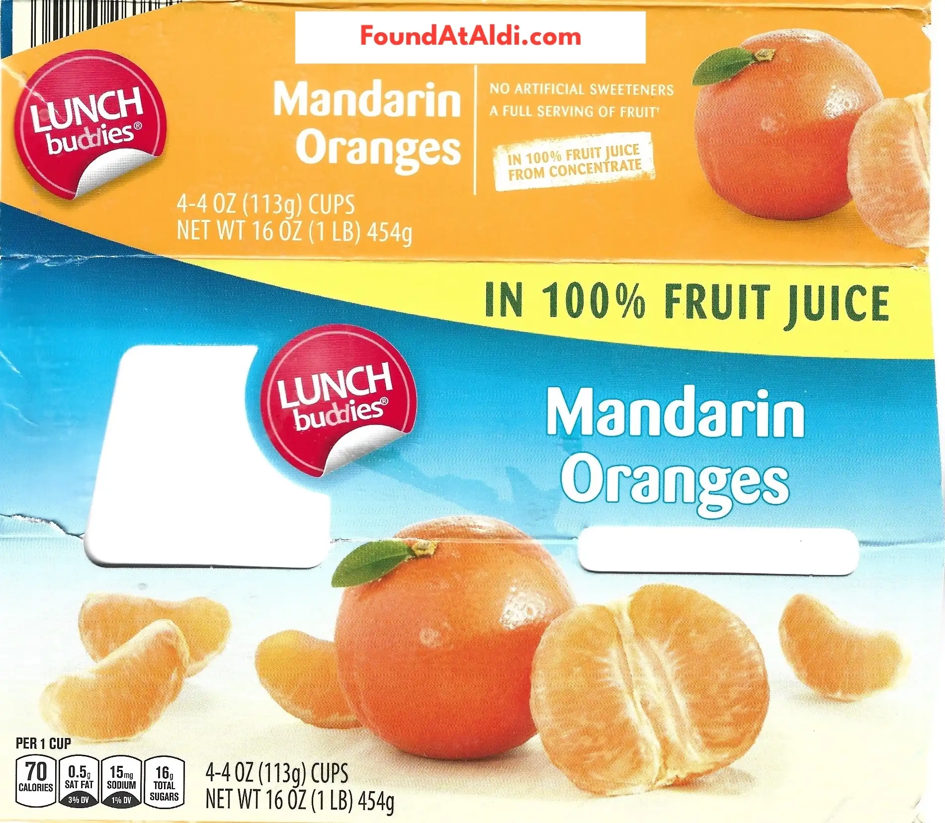Lunch Buddies Mandarin Oranges